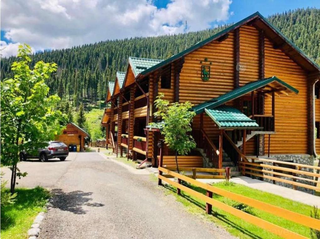 Pensiunea Vanatorul Obarsia Lotrului Exterior foto